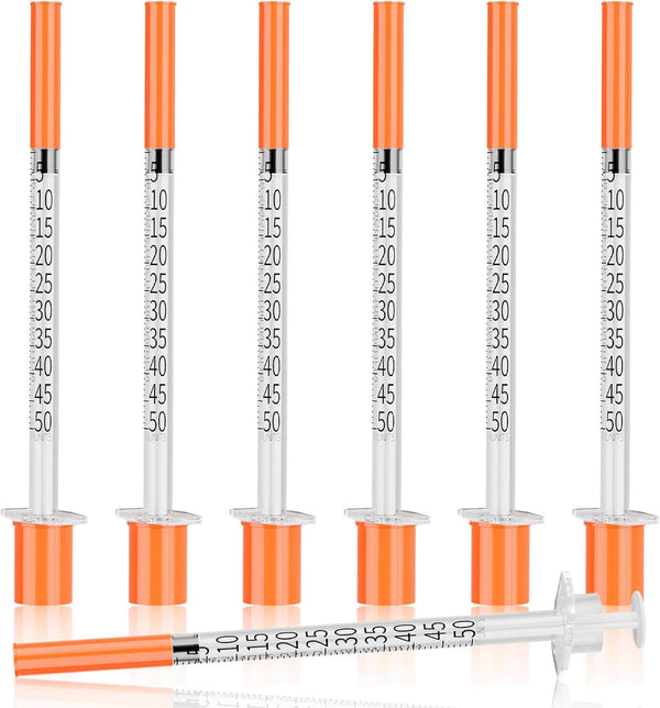 0.5cc Syringe 30G 1/2" 13mm， 0.5ml Lab Syringes