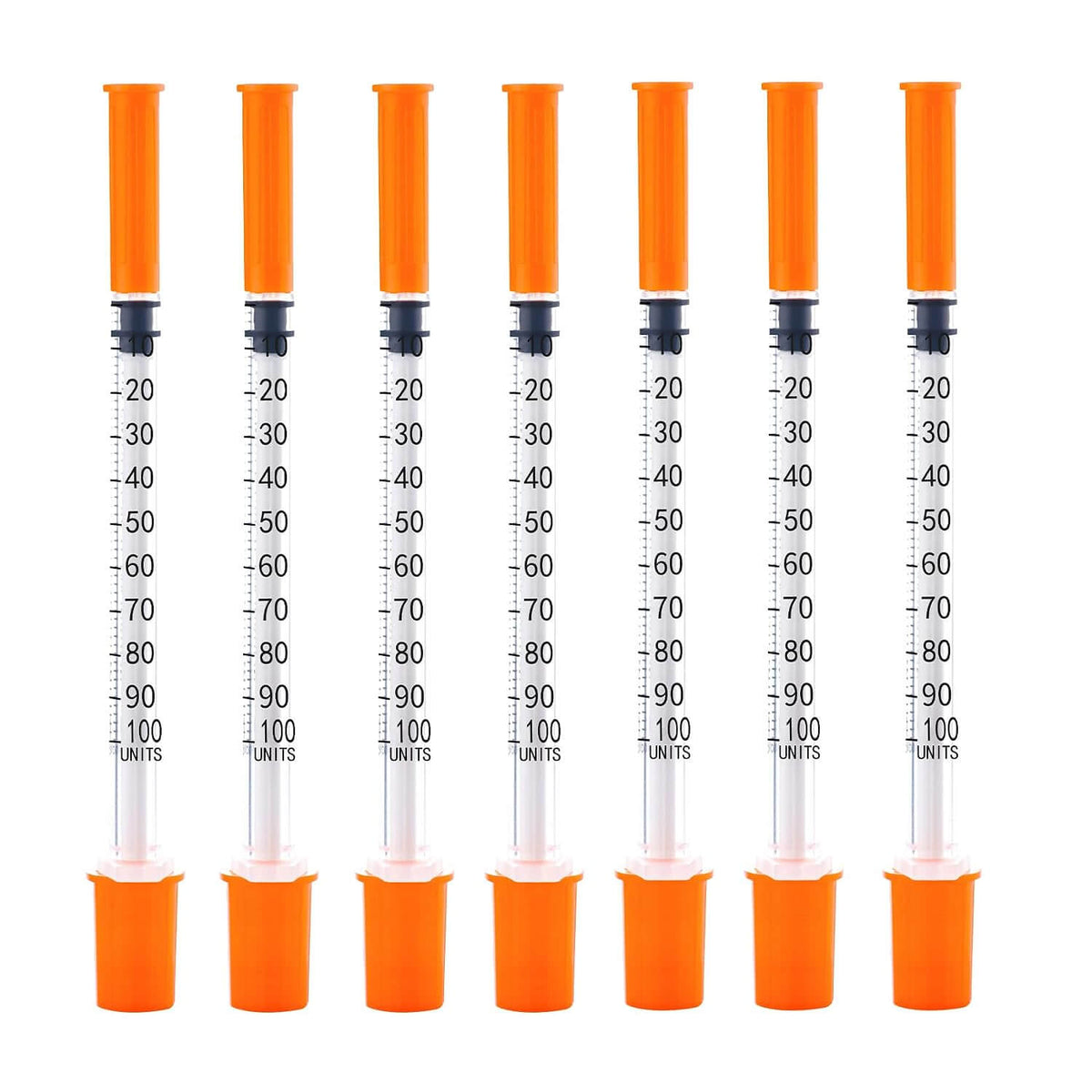 1cc Syringes with 32G 1/4 Inch-6mm U-100