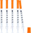 31G-1/4"(6mm) 0.3cc/mL Jeringa Lab Syringes，Individually Wrapped