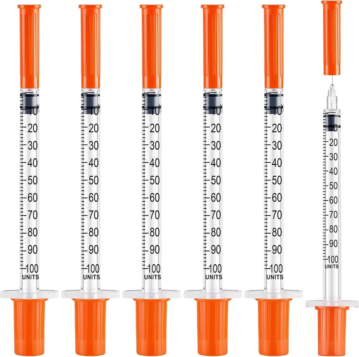 100 Count 1ml Liquid Measuring Accessory，31𝐆 x 5/16" (8mm) Main image