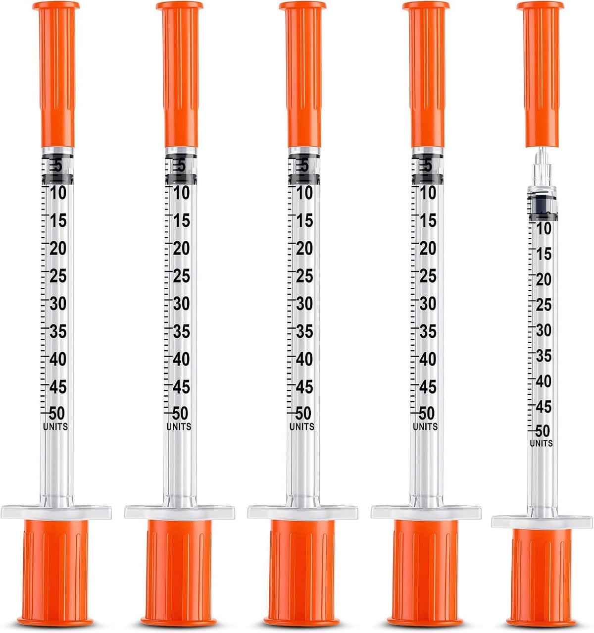 100 Stück 0,5-ml-Flüssigkeitsmesswerkzeug, 30𝐆 x 5/16" (8 mm)