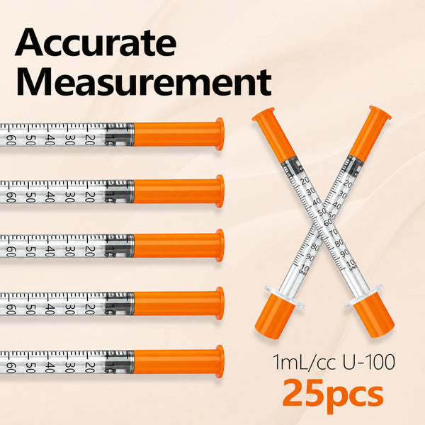 1ml/cc 31G 1/4 Zoll 6mm, Laborbedarf einzeln verpackt