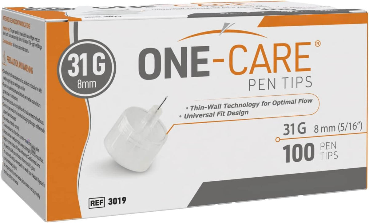 Pen Tips，31G x 8mm (5/16'')，Ultra-Fine，Twist-On Design，00/bx