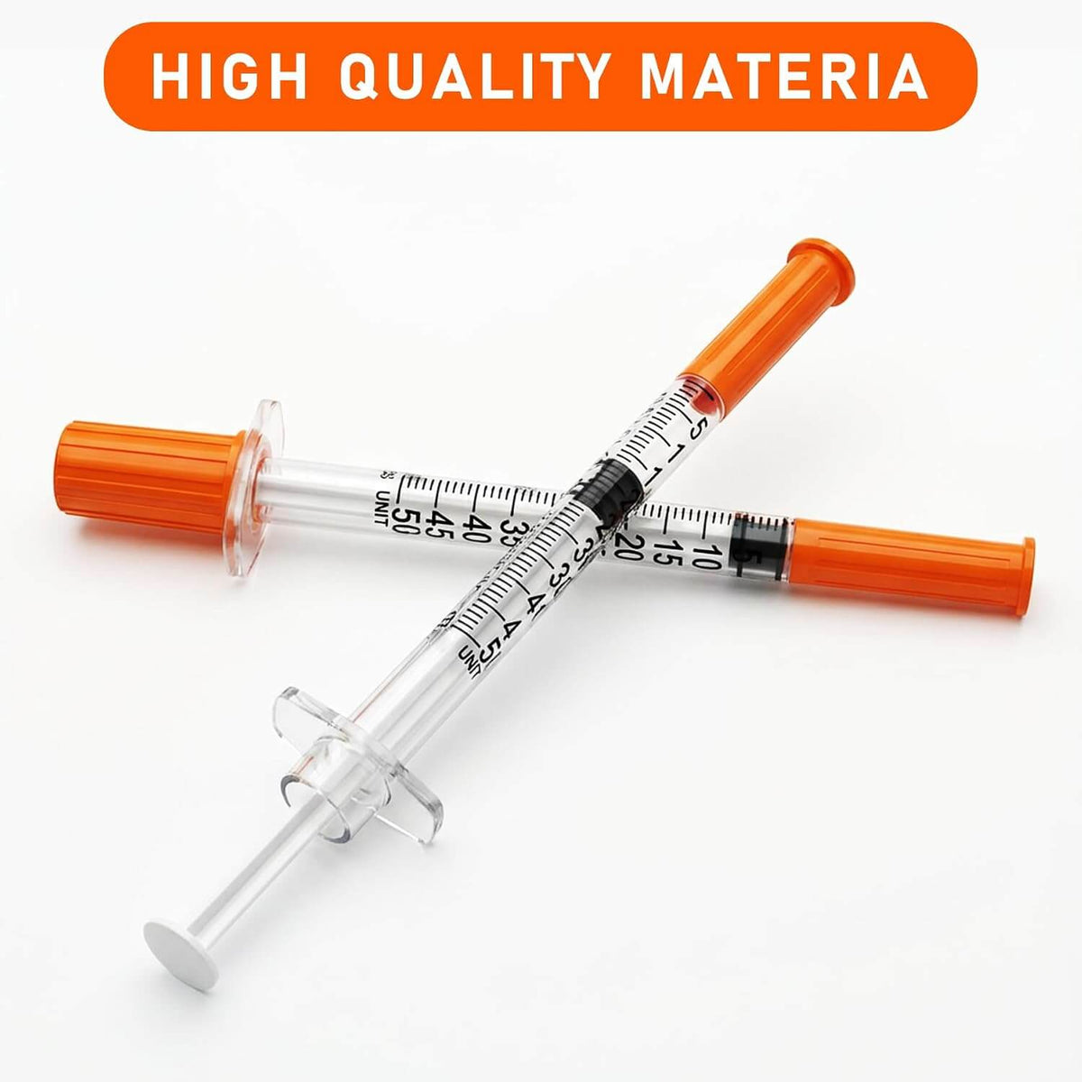 0.5ml Syringes，32G 0.5cc 1/4 Inch (6mm)