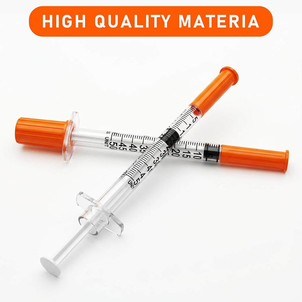 0.5ml Syringes，32G 0.5cc 1/4 Inch (6mm)