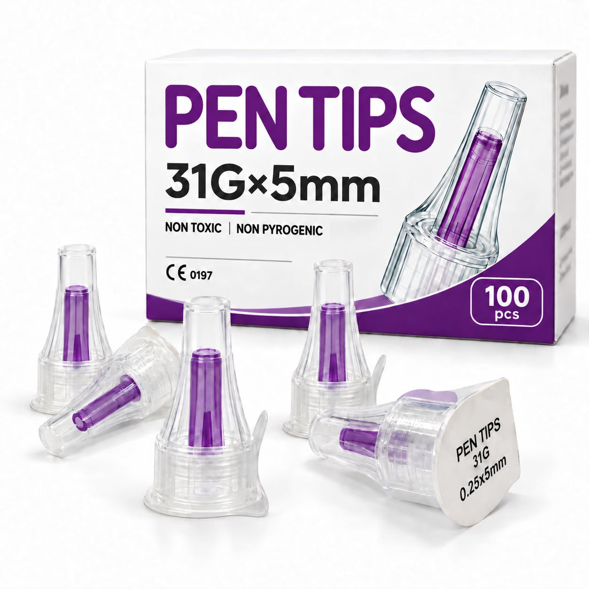 31G 5mm Embrace Insulin Pen Needles Hauptbild